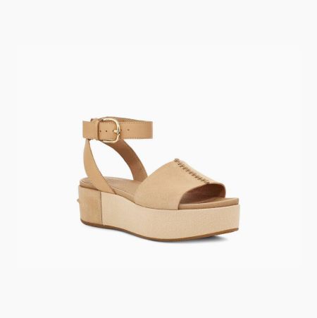 UGG Chapala Beige Sandals for Women (WHLK89360)